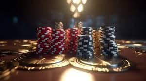 Statistical chart displaying volatility patterns and payout distribution for slot gaming